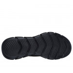 Skechers Bobs B Flex Frigid Edge férfi bebújós fekete sneaker félcipő 118107-BBK