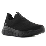 Skechers Bobs B Flex Frigid Edge férfi bebújós fekete sneaker félcipő 118107-BBK Férfi Skechers
