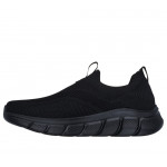 Skechers Bobs B Flex Frigid Edge férfi bebújós fekete sneaker félcipő 118107-BBK