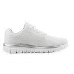 Skechers Graceful - Get Connected női edzőcipő fehér mix 12615-WSL