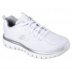 Skechers Graceful - Get Connected női edzőcipő fehér mix 12615-WSL Női Skechers