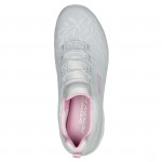 Skechers Summits Good Taste női bebújós világos szürke sneaker cipő 149936-LGVL