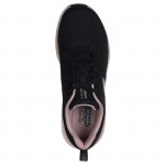 Skechers VAPOR FOAM - MIDNIGHT GLIMMER női textil fűzős sneaker 150025-BKRG