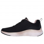 Skechers VAPOR FOAM - MIDNIGHT GLIMMER női textil fűzős sneaker 150025-BKRG