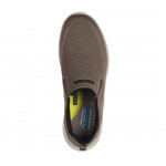 Skechers Slade Royce férfi bebújós bézs félcipő 210791-TPE