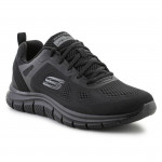 Skechers Track - Broader férfi fűzős sneaker félcipő piros-fekete 232698-BBK Férfi Skechers
