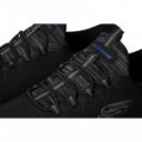 Skechers Slip-ins Glide Step Noxus férfi bebújós sneaker félcipő fekete 233010-BLK