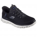 Skechers Slip-ins Glide Step Noxus férfi bebújós sneaker félcipő fekete 233010-BLK Férfi Skechers