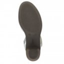 Rieker női hátul nyitott fehér bőr tépőzáras cipő 40991-80