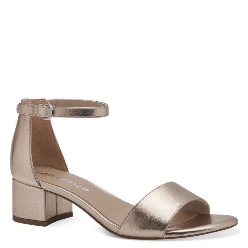 Tamaris női bokapántos szandál rosegold színű 28295-42-943 07516