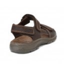 Imac férfi tépőzáras barna bőr szandál 753290-3474-017 07569