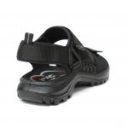 Imac férfi tépőzáras fekete szandál 753670-01670-011 07568
