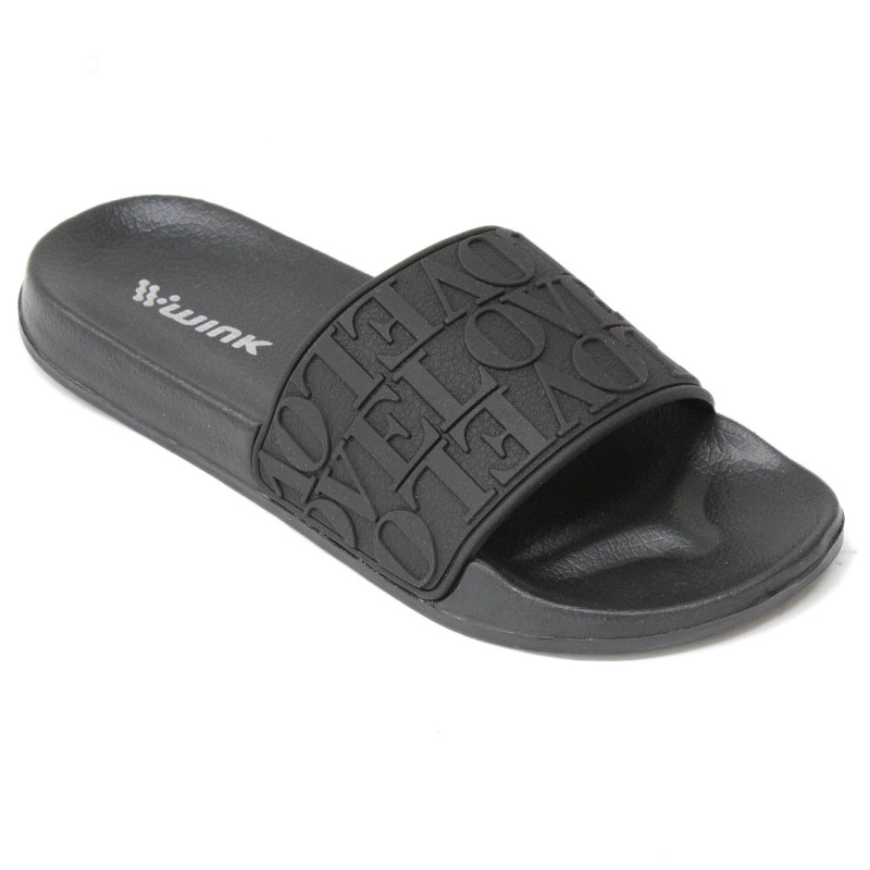 Wink női fekete strandpapucs SR51140-1 07582