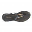 Grendha Exuberante női bebújós szürke fekete mix szandál fekete 19037-BD867
