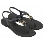 Grendha Exuberante női bebújós szürke fekete mix szandál fekete 19037-BD867 Női Grendha