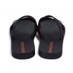 Ipanema Sense Slide női strandpapucs fekete barna mix 27214-BC402
