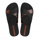 Ipanema Sense Slide női strandpapucs fekete barna mix 27214-BC402