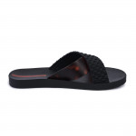 Ipanema Sense Slide női strandpapucs fekete barna mix 27214-BC402