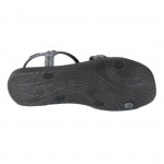 Ipanema Solar Glow bebújós csillámos fekete szandál 27288-BB967