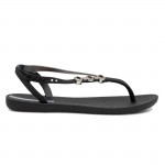 Ipanema Rio Sandal lábujjközös fekete ezüst szandál 83654-BC725