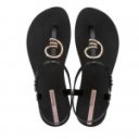 Ipanema Class Stylish lábujjközös fekete szandál 83656-BD172