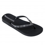 Ipanema Mesh IX fekete kombi lábujjközös strandpapucs 83651-BB807 Női Ipanema