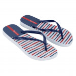 Ipanema Classica Happy XII kék fehér piros kombi lábujjközös strandpapucs 83582-AW914 Női Ipanema