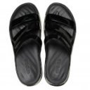 Crocs Getaway Patent Strappy női fix pántos papucs 211296-001