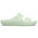 Crocs Classic Floral Cutout női zöld fix pántos strandpapucs 210966-3YH
