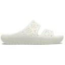 Crocs Classic Floral Cutout női fehér fix pántos strandpapucs 210966-0WV
