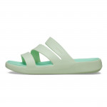 Crocs Getaway Strappy női zöld fix pántos strandpapucs 209587-3YH
