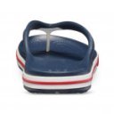 Crocs Bayaband Flip unisex lábujjközös papucs kék fehér piros kombi 205393-4CC