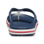 Crocs Bayaband Flip unisex lábujjközös papucs kék fehér piros kombi 205393-4CC