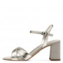 Tamaris női bokapántos szandál  platina színű 28320-44-957 07517