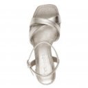 Tamaris női bokapántos szandál  platina színű 28320-44-957 07517