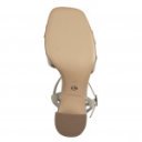 Tamaris női bokapántos szandál  platina színű 28320-44-957 07517