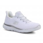 Skechers Summits Fast Attraction női edzőcipő fehér ezüst mix 149036-WSL Női Skechers