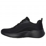 Skechers Bobs Infinity női fűzős fekete sportcipő 117550-BBK