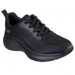 Skechers Bobs Infinity női fűzős fekete sportcipő 117550-BBK Női Skechers