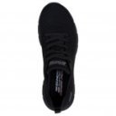 Skechers Bobs B Flex Lo-Graceful Stride női fűzős fekete sportcipő 117591-BBK