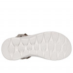 Skechers Go Walk Flex Sandal női tépőzáras bézs szandál 141451-TPE