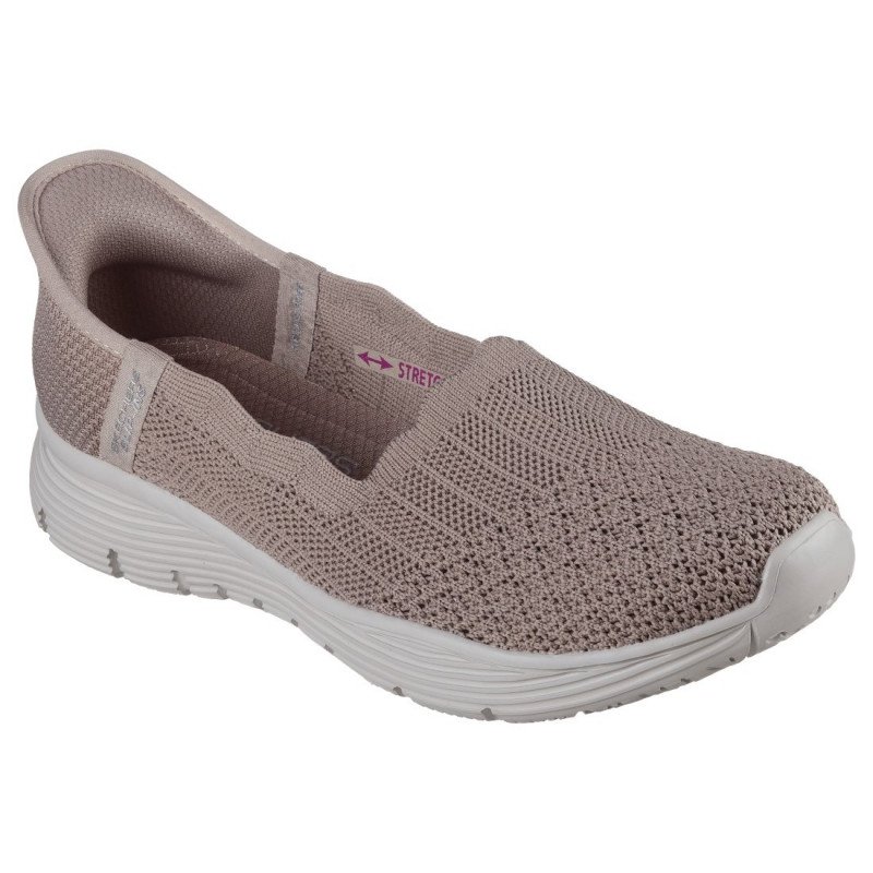 Skechers Seager Believe It női Slip-ins balerina homokszínű158980-DKTP