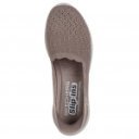Skechers Seager Believe It női Slip-ins balerina homokszínű158980-DKTP