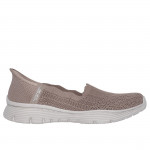 Skechers Seager Believe It női Slip-ins balerina homokszínű158980-DKTP