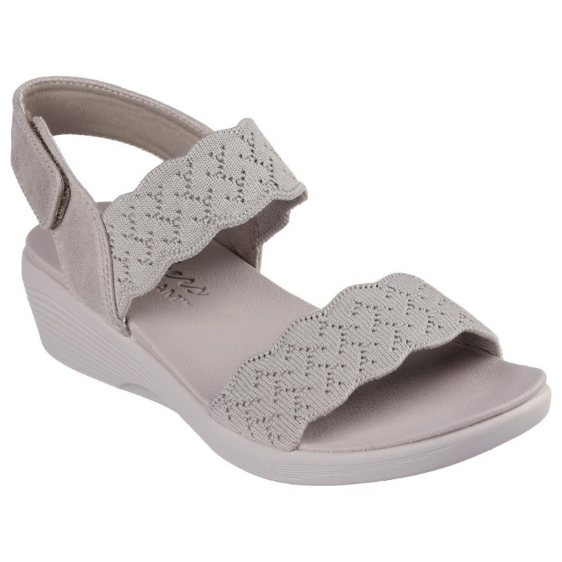 Skechers Arya On The Rise női telitalpú tópszínű szandál 163165-TPE