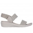 Skechers Arya On The Rise női telitalpú tópszínű szandál 163165-TPE