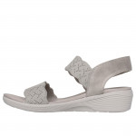 Skechers Arya On The Rise női telitalpú tópszínű szandál 163165-TPE