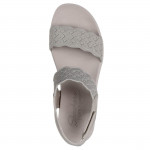 Skechers Arya On The Rise női telitalpú tópszínű szandál 163165-TPE