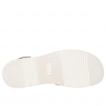 Skechers Desert Kiss Low bebújós női bézs vászon szandál 114705-TPE