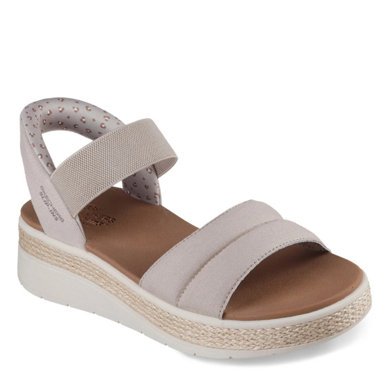 Skechers Bobs Sun Ray Slip-ins bebújós női bézs szandál 114413-TPE